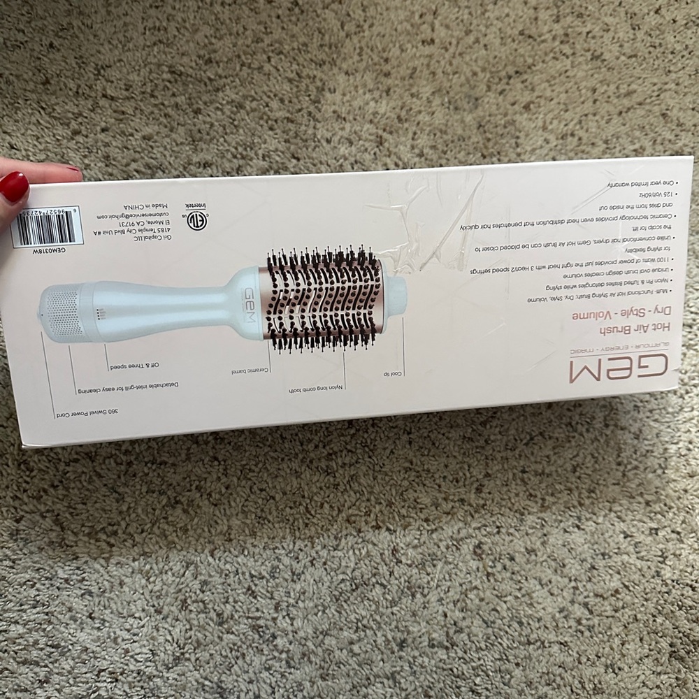 White Hot Air Brush - Picture 3 of 3
